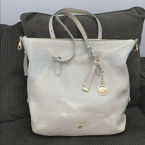 Grey-blue Brahmin purse